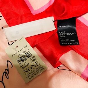 Ann Taylor Silk Scarf